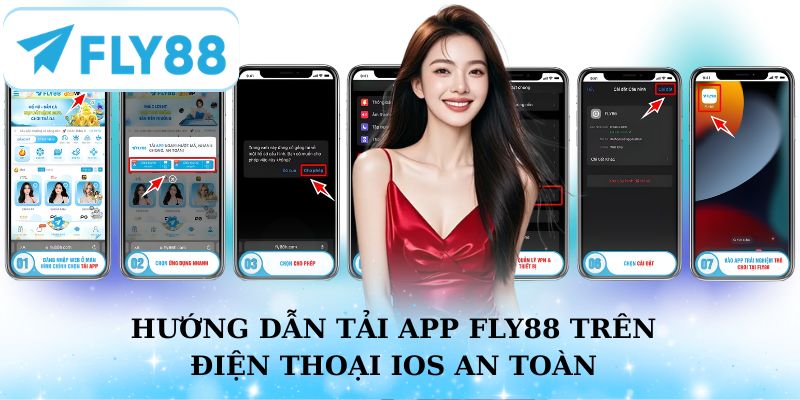 Hướng dẫn cách tải app Fly88 trên điện thoại iOS an toàn
