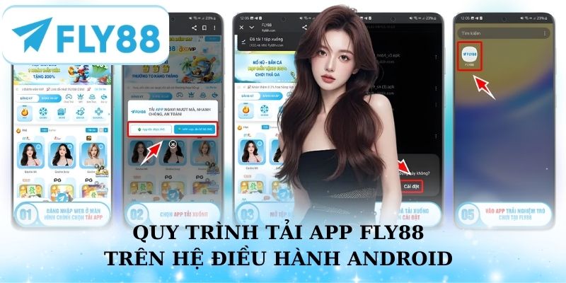 Quy trình tải app Fly88 nhanh chóng trên hệ điều hành Android