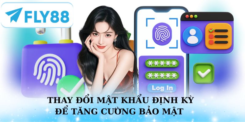 Thay đổi mật khẩu định kỳ sau đăng ký Fly88 để tăng cường bảo mật